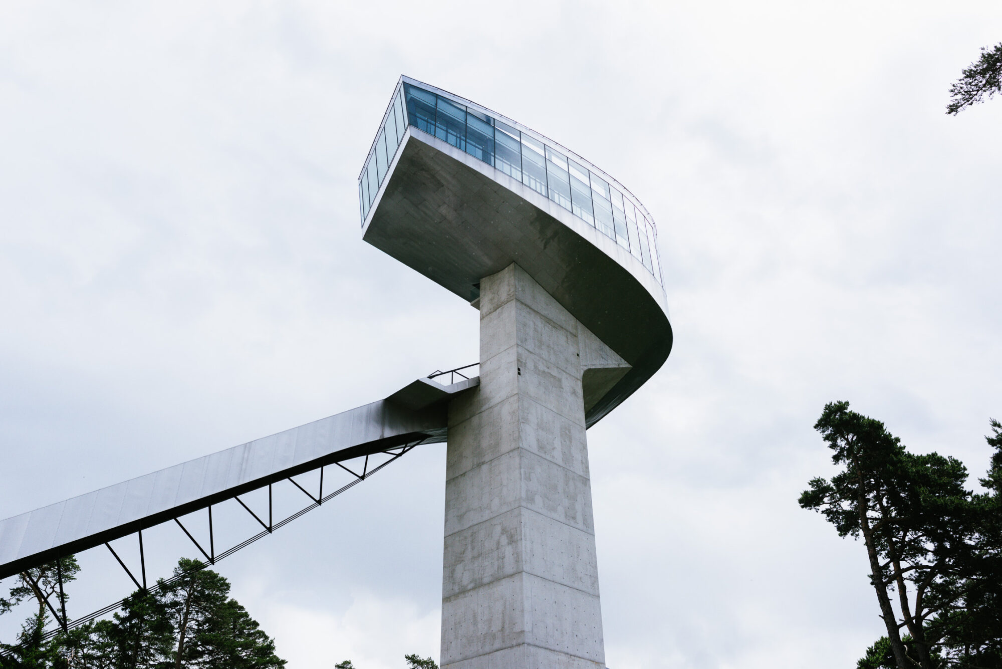 Quintessential Modern by Zaha Hadid: Innsbruck's Bergisel Ski Jump