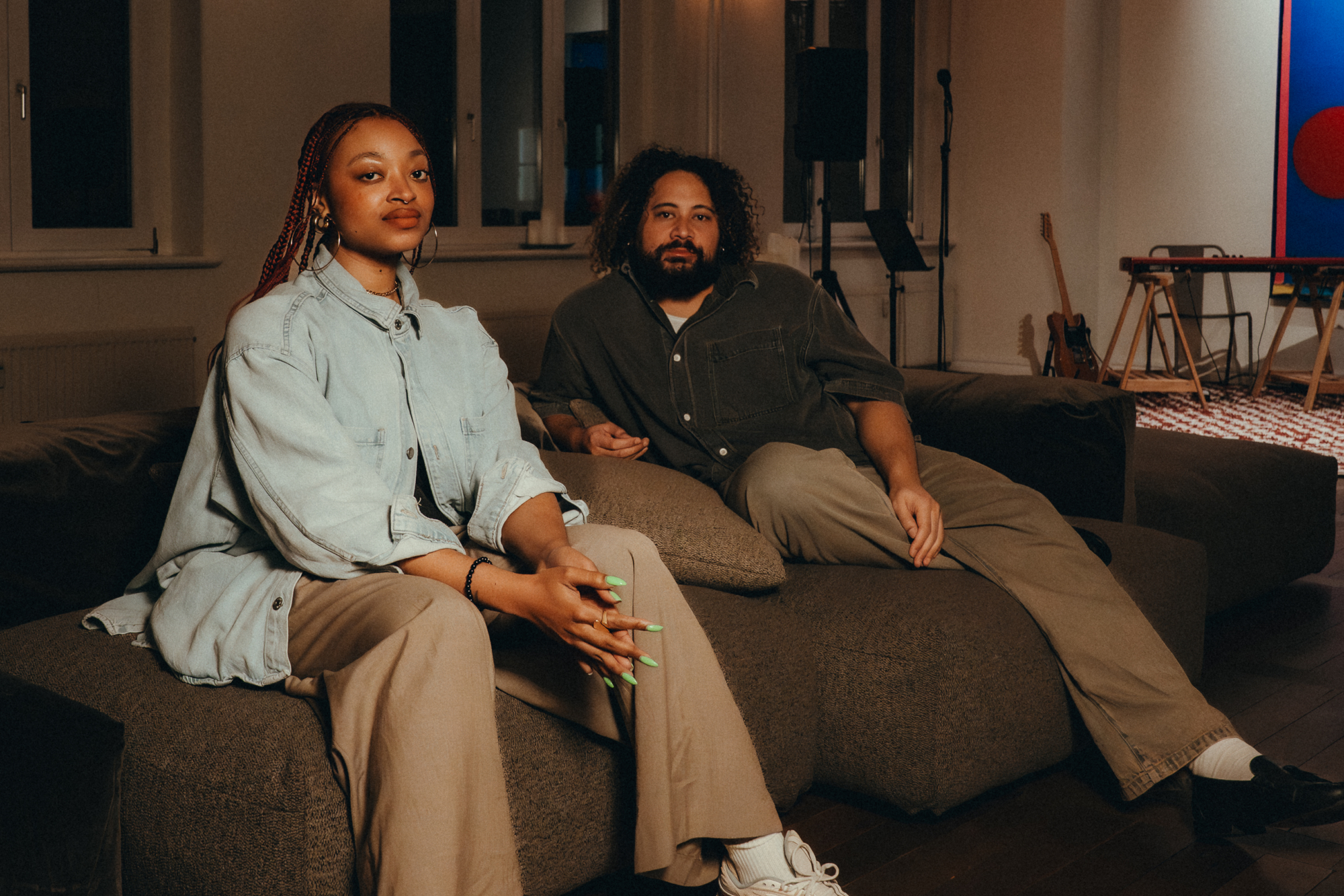 Noah Slee & Tan Brown with F\F UNFOLDED